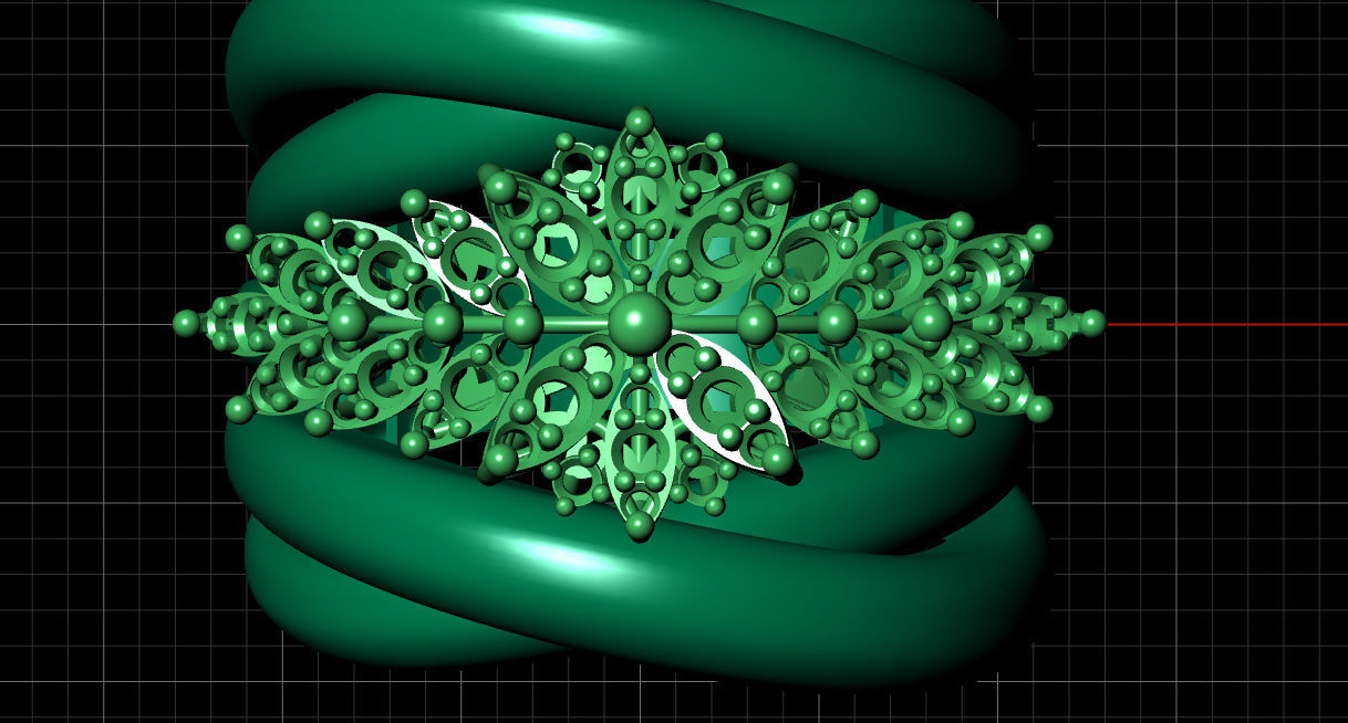 Marquise ring 3D print model_13