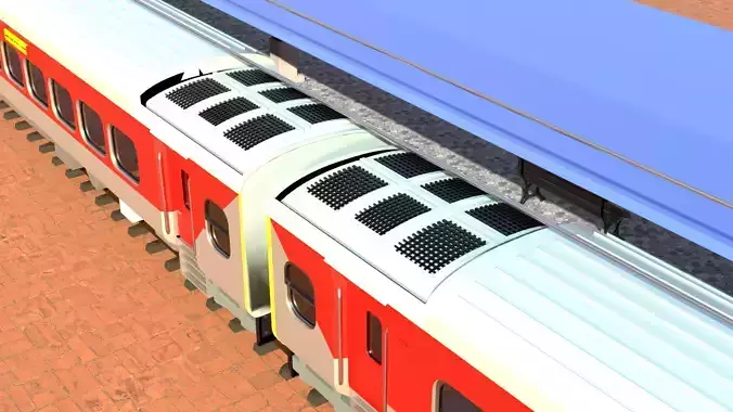 Indian Railways LHB Ac 3 -Tier Coach Featuring with Interior