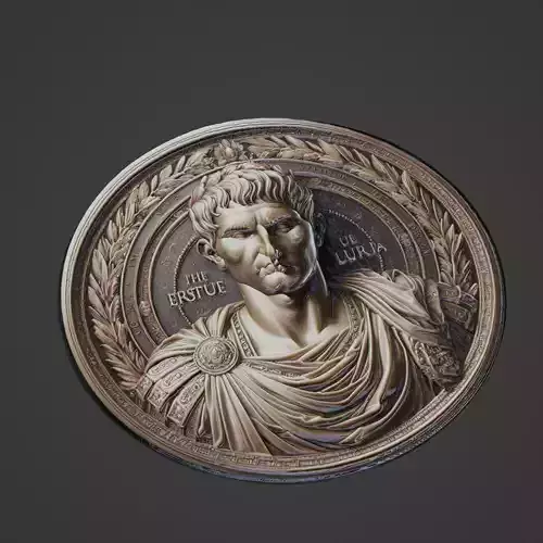 Julius Caesar Medallion