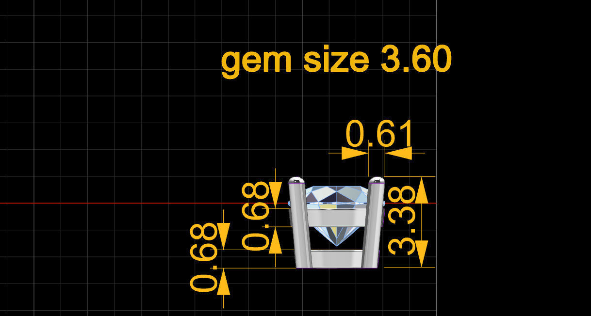 Package of head builder round gem 3D print model_28