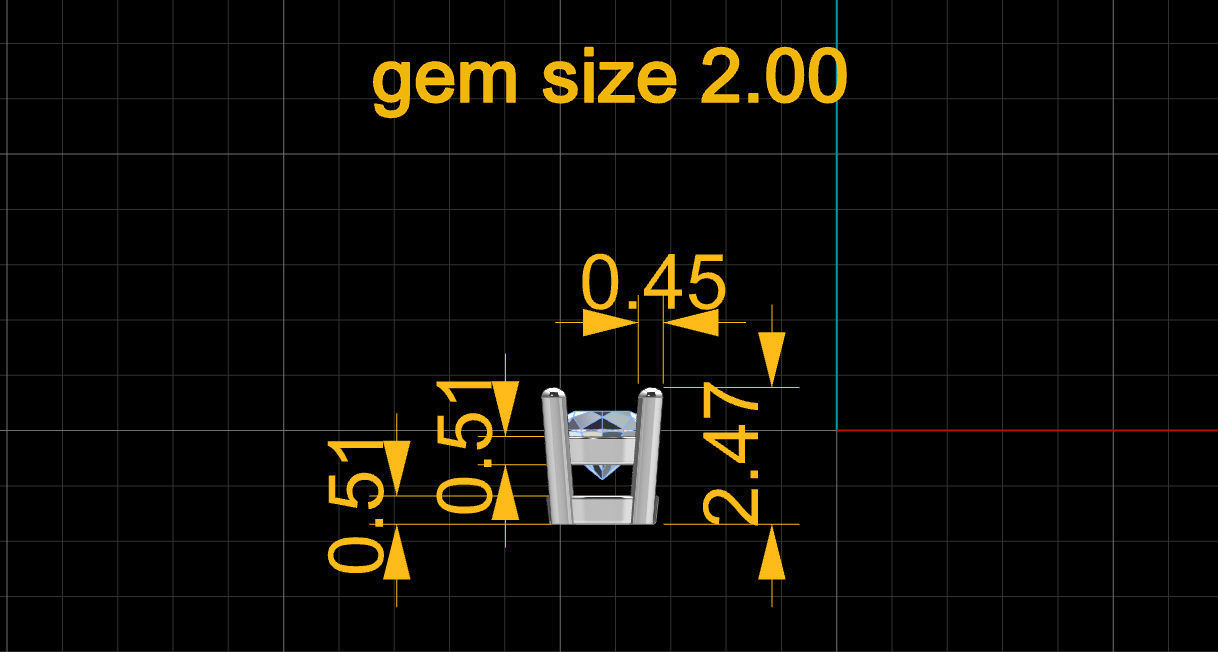 Package of head builder round gem 3D print model_14