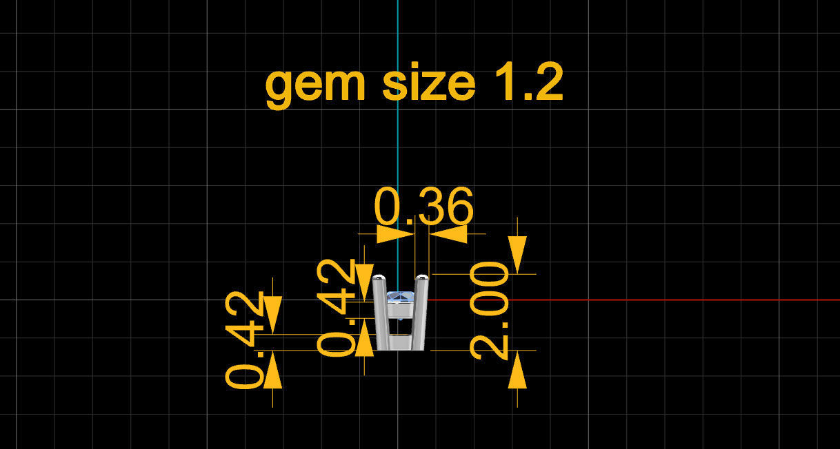 Package of head builder round gem 3D print model_6