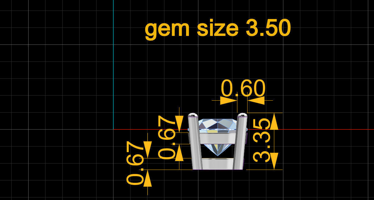 Package of head builder round gem 3D print model_27