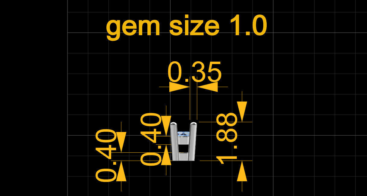 Package of head builder round gem 3D print model_5