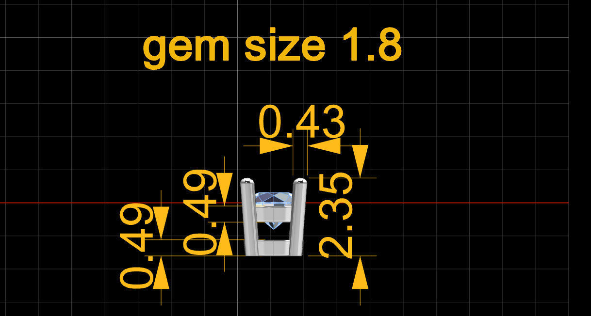 Package of head builder round gem 3D print model_12