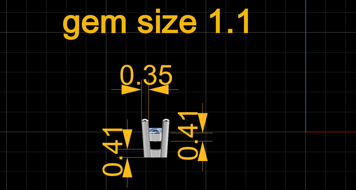 Package of head builder round gem 3D print model_4