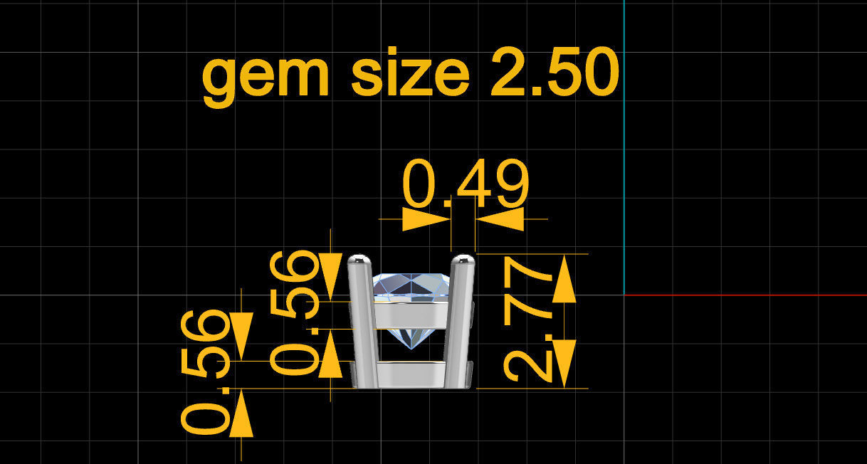 Package of head builder round gem 3D print model_18