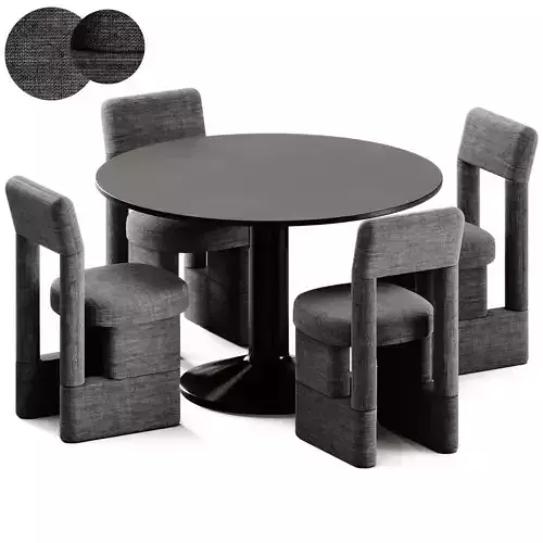 Woo Urban Chair and Muuto Midst Table