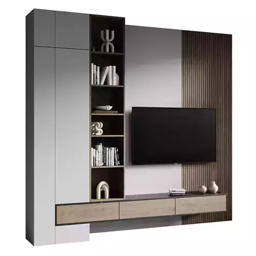 TV wall set 043