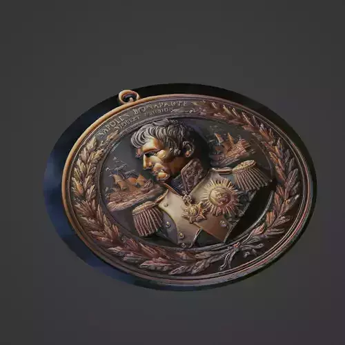 Napoleon Bonaparte Medallion