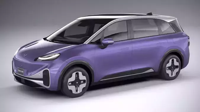 BAIC ArcFox Kaola 2024 3D model