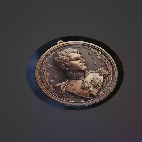 Napoleon Bonaparte Medallion