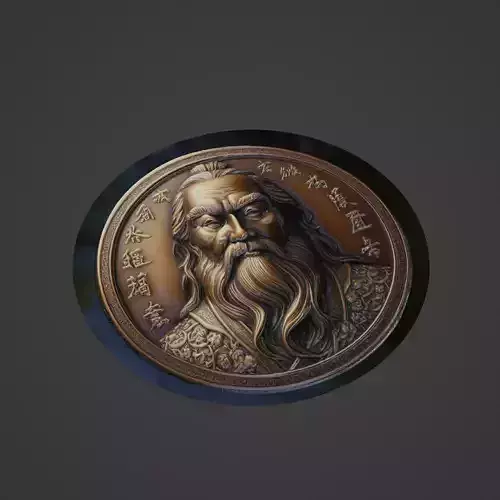 Sun Tzu Medallion