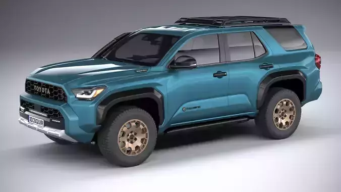 Toyota 4runner Trailhunter 2025 3D model