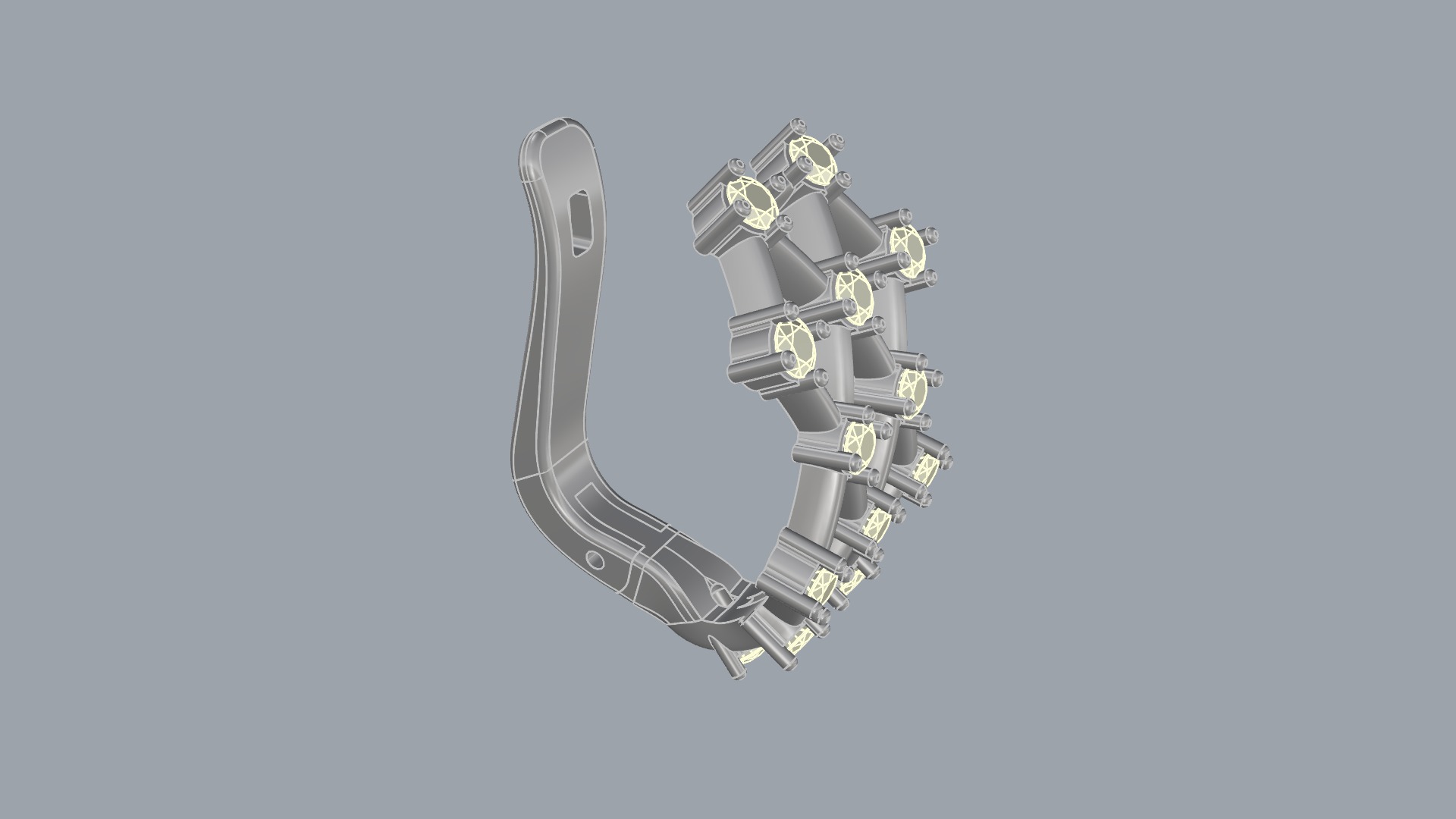 Geometric Modern Earrings JDBCo 3D print model_4