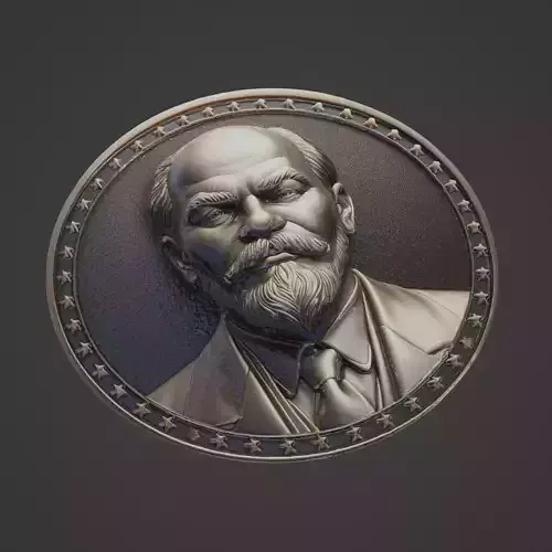 Vladimir Ilyic Lenin Medallion