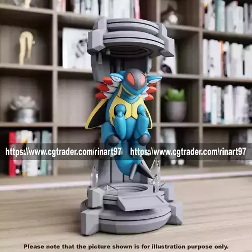 Armaldo in the lab from pokemon 3D print model