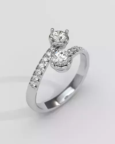 diamond contrarier ring