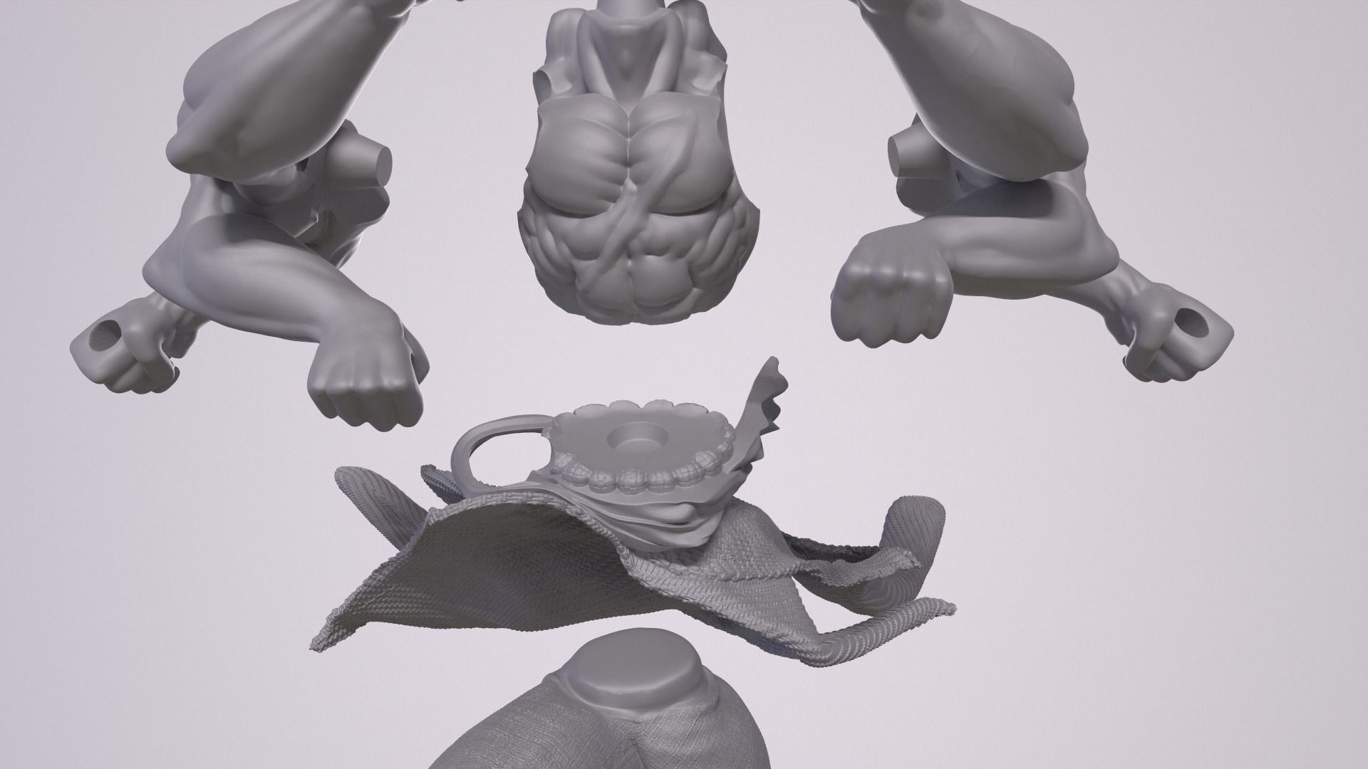 Roronoa Zoro - Asura 3D print model_13