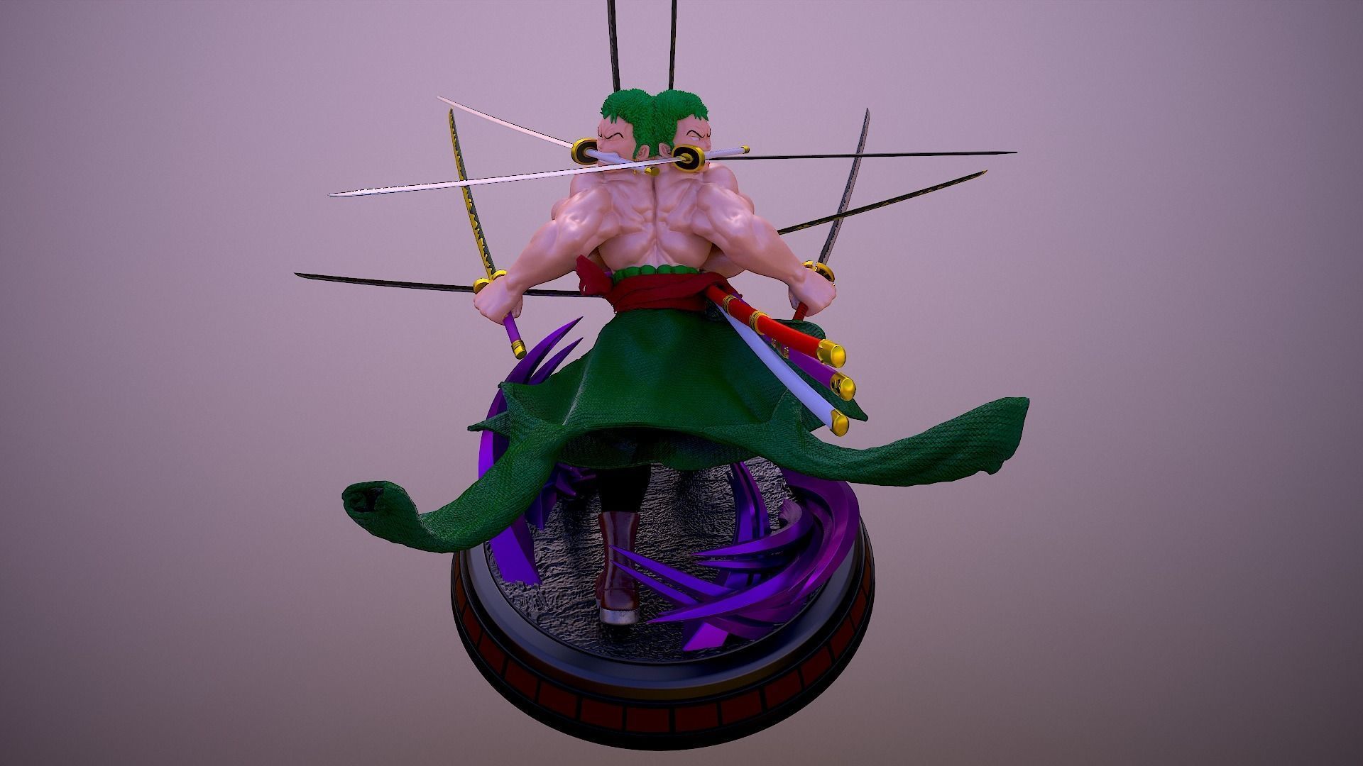 Roronoa Zoro - Asura 3D print model_5