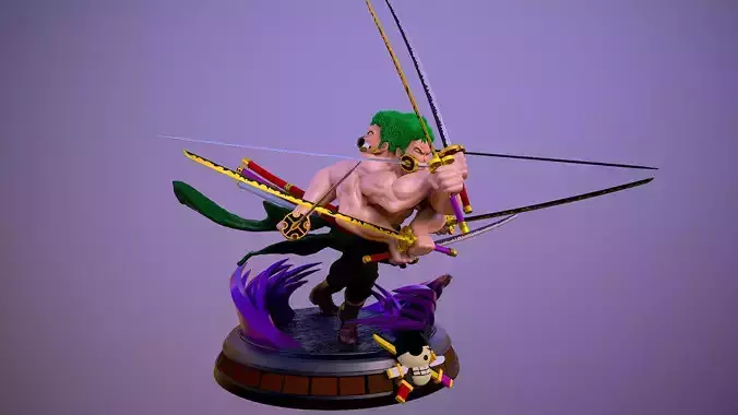 Roronoa Zoro - Asura 3D print model
