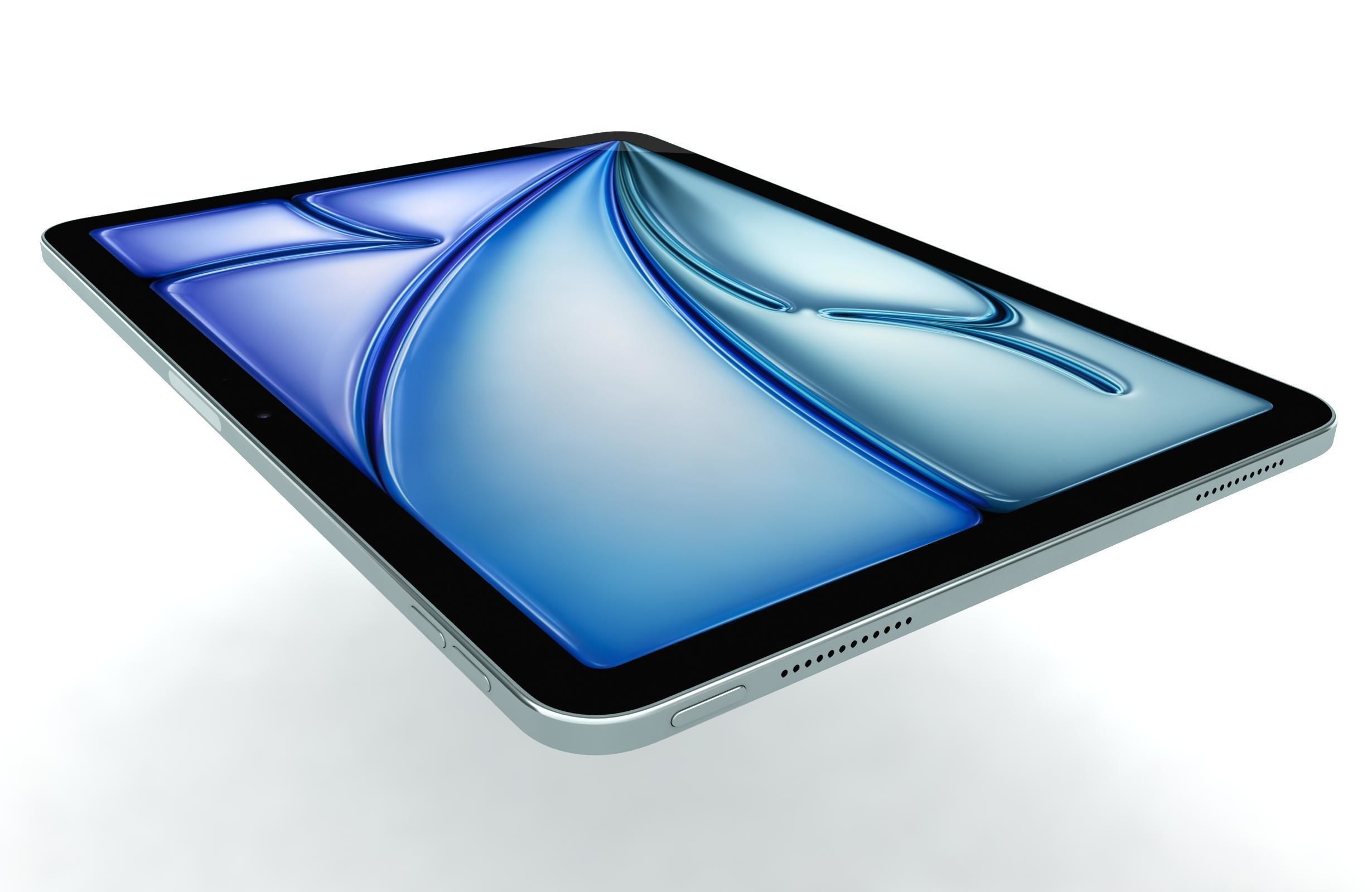 Apple iPad Air 11 2024 Blue 3D model_13