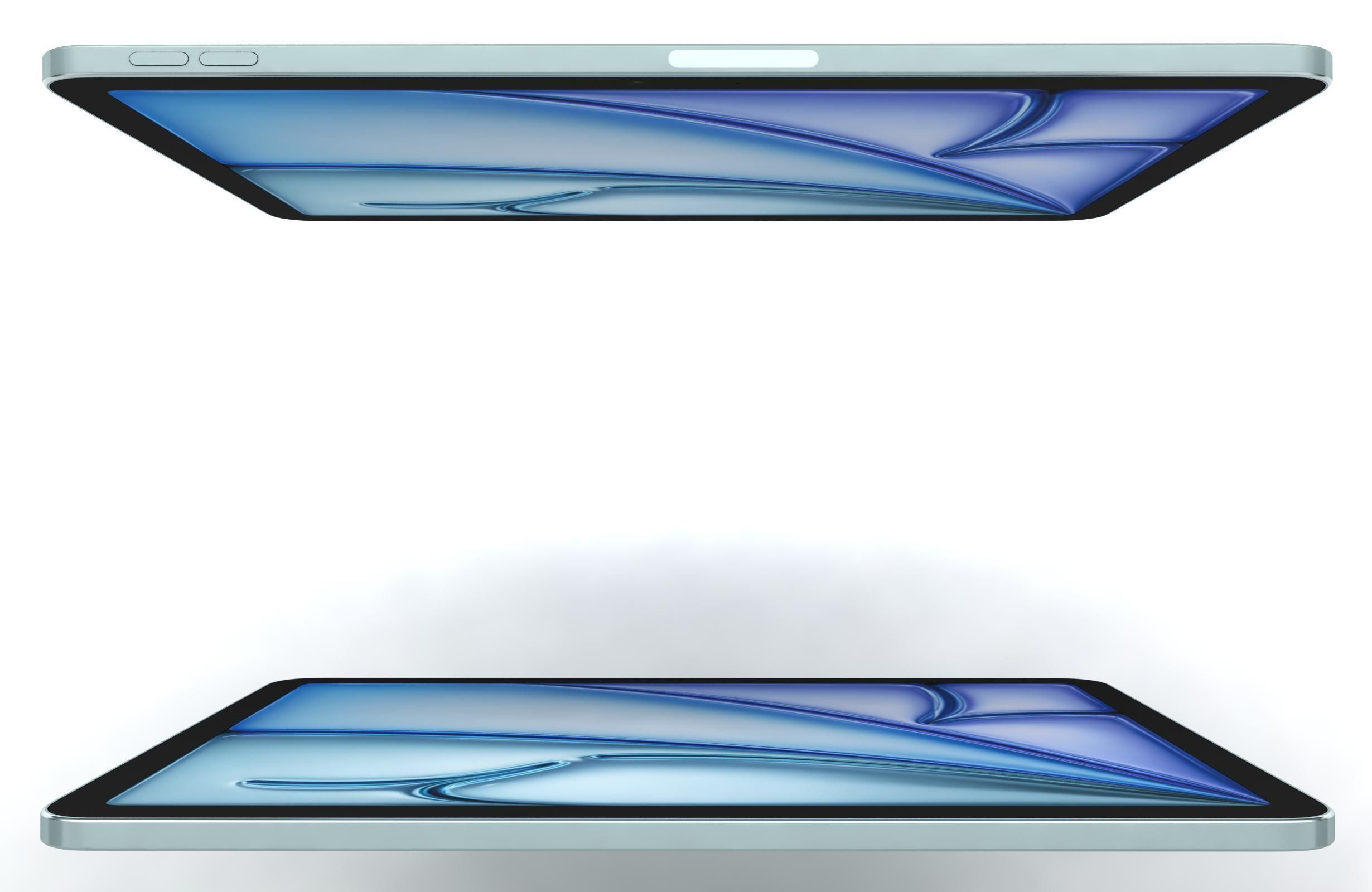 Apple iPad Air 11 2024 Blue 3D model_9