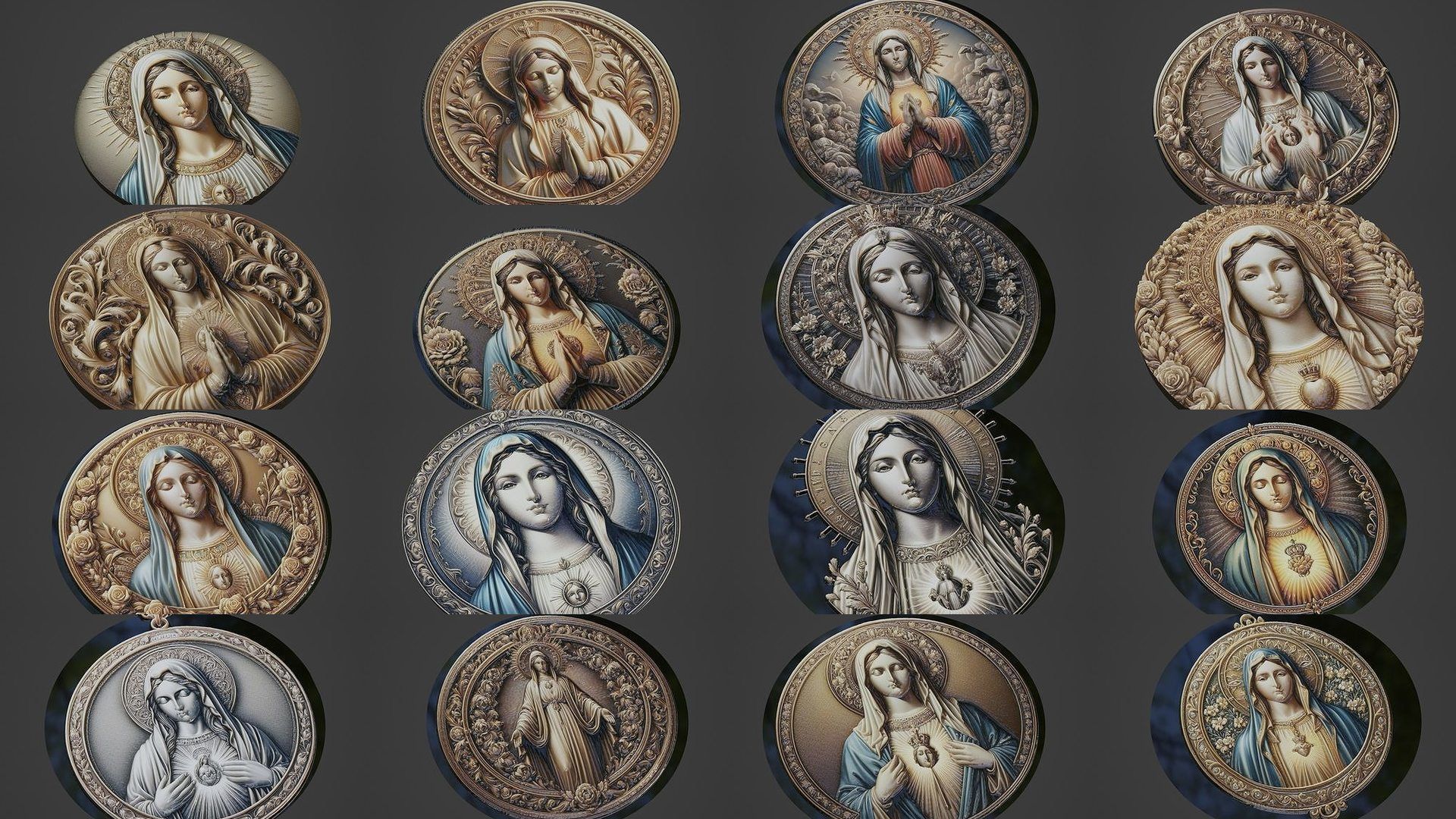 Christianity Medallion Collection _9