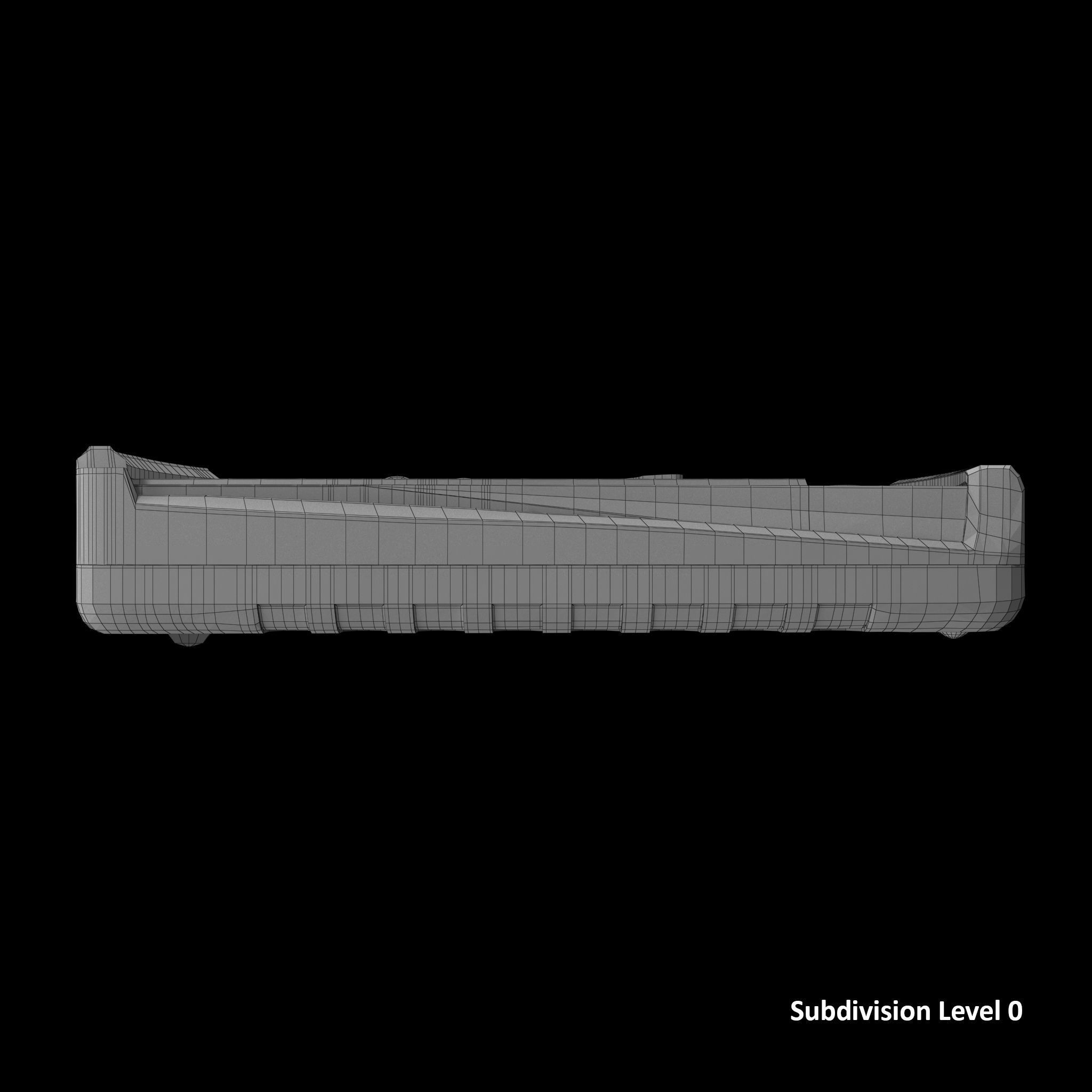 Auto Range Digital Multimeter Low-poly 3D model_20