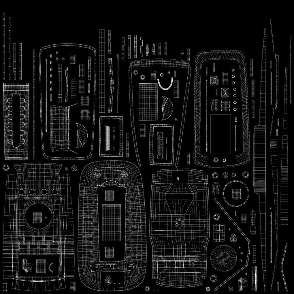Auto Range Digital Multimeter Low-poly 3D model_31