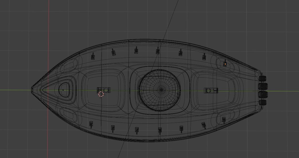 Huge mothership 3D model_4