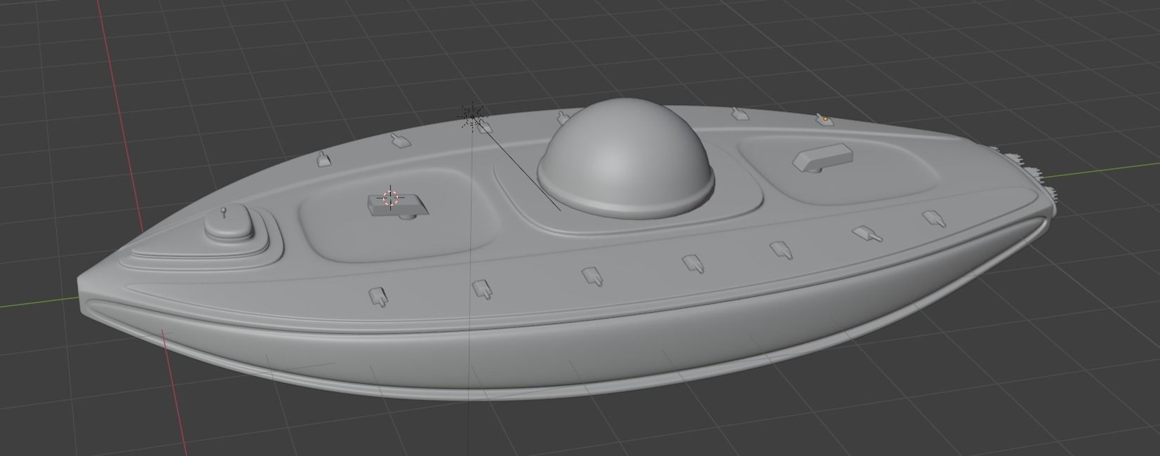 Huge mothership 3D model_3