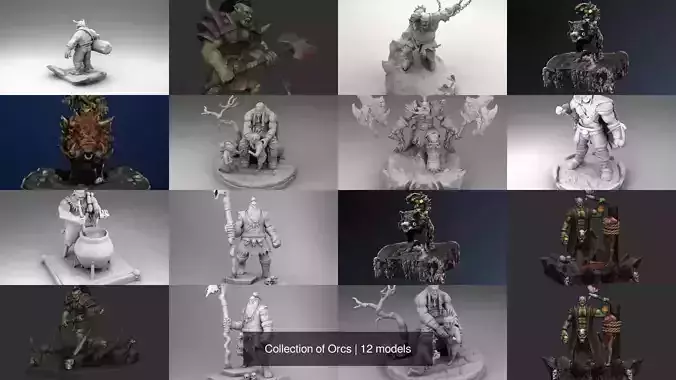 Collection of Orcs 