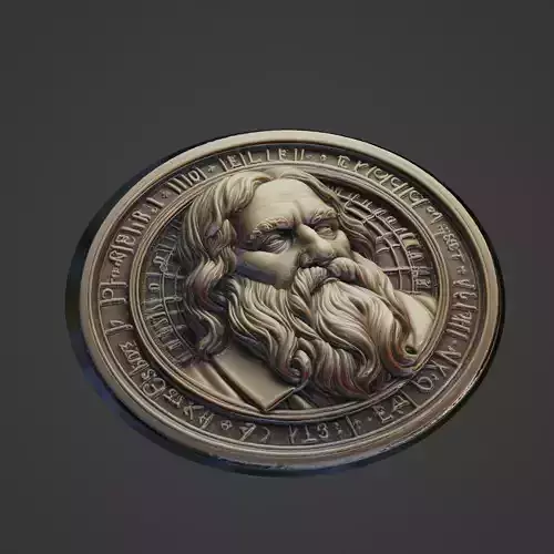 Galileo Galilei Medallion