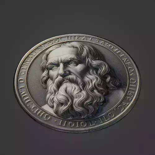 Galileo Galilei Medallion