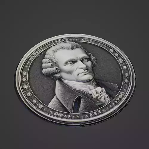Immanuel Kant Medallion