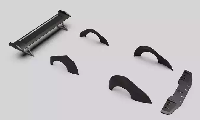 Bodykit auto moto spoiler tuning