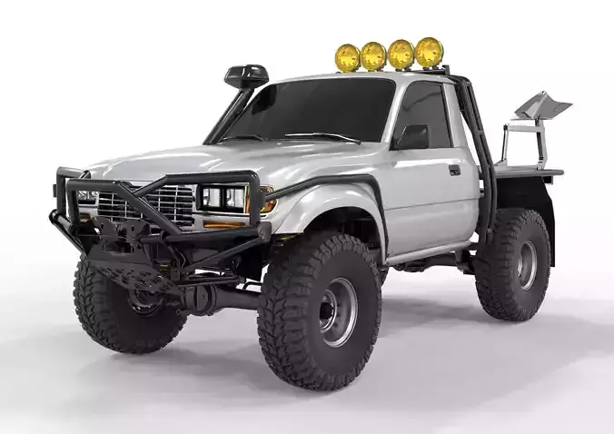 Toyota Land Cruiser S80 1992 Flatbet