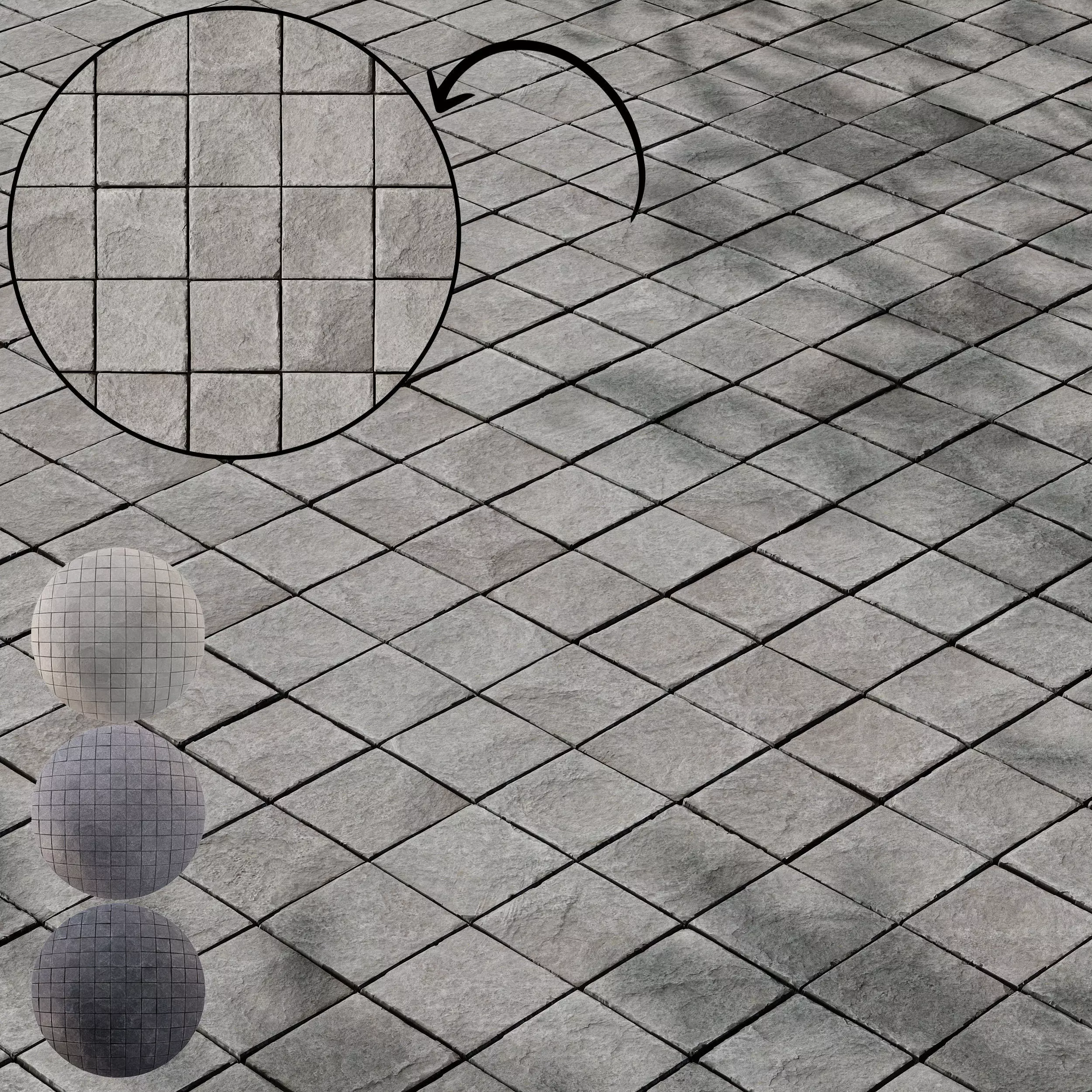 Stone Paving 03- Seamless Texture_0