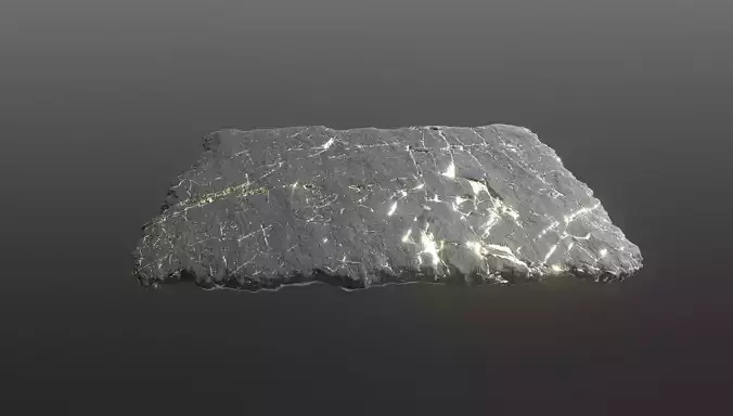 Rectangular black stone plate with golden finishes