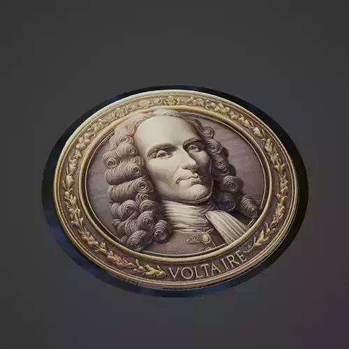 Voltaire Medallion