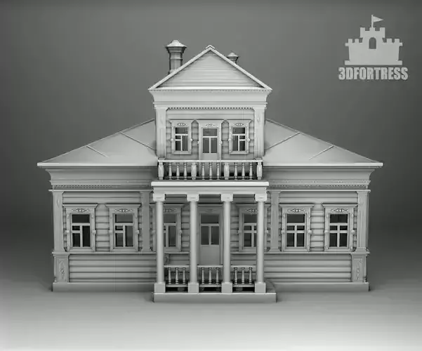 Mansion 3D print model