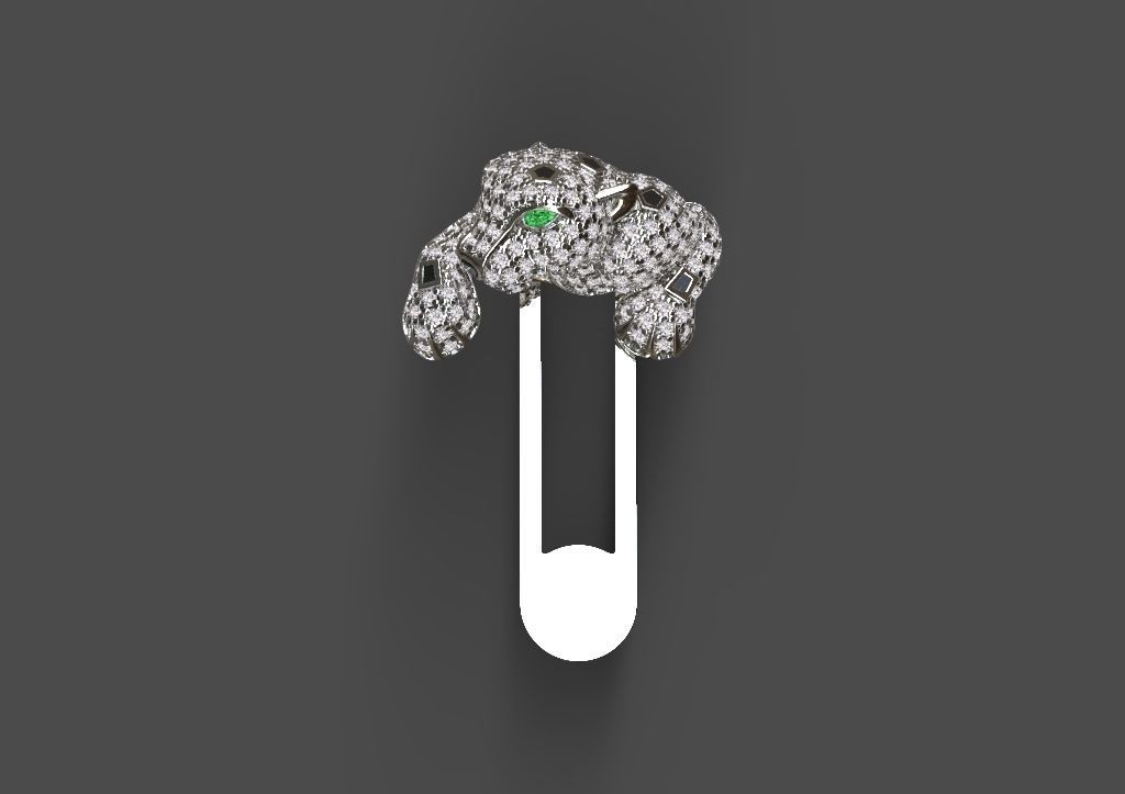 tie clip cufflinks 3D print model_31