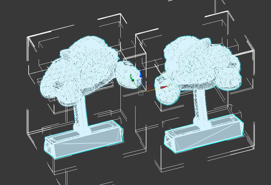 tie clip cufflinks 3D print model_16