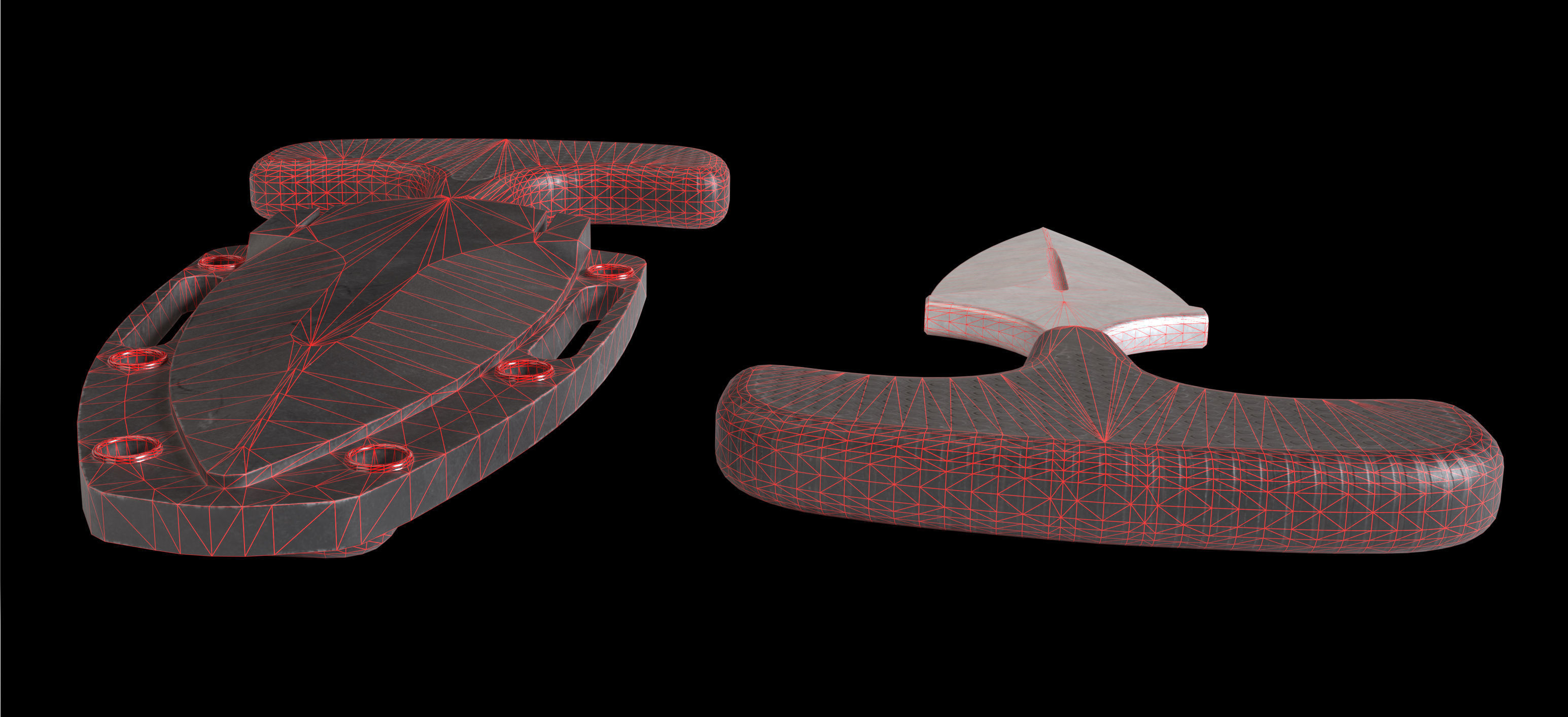 Cold Steel Safe Maker Dagger Low-poly 3D model_6