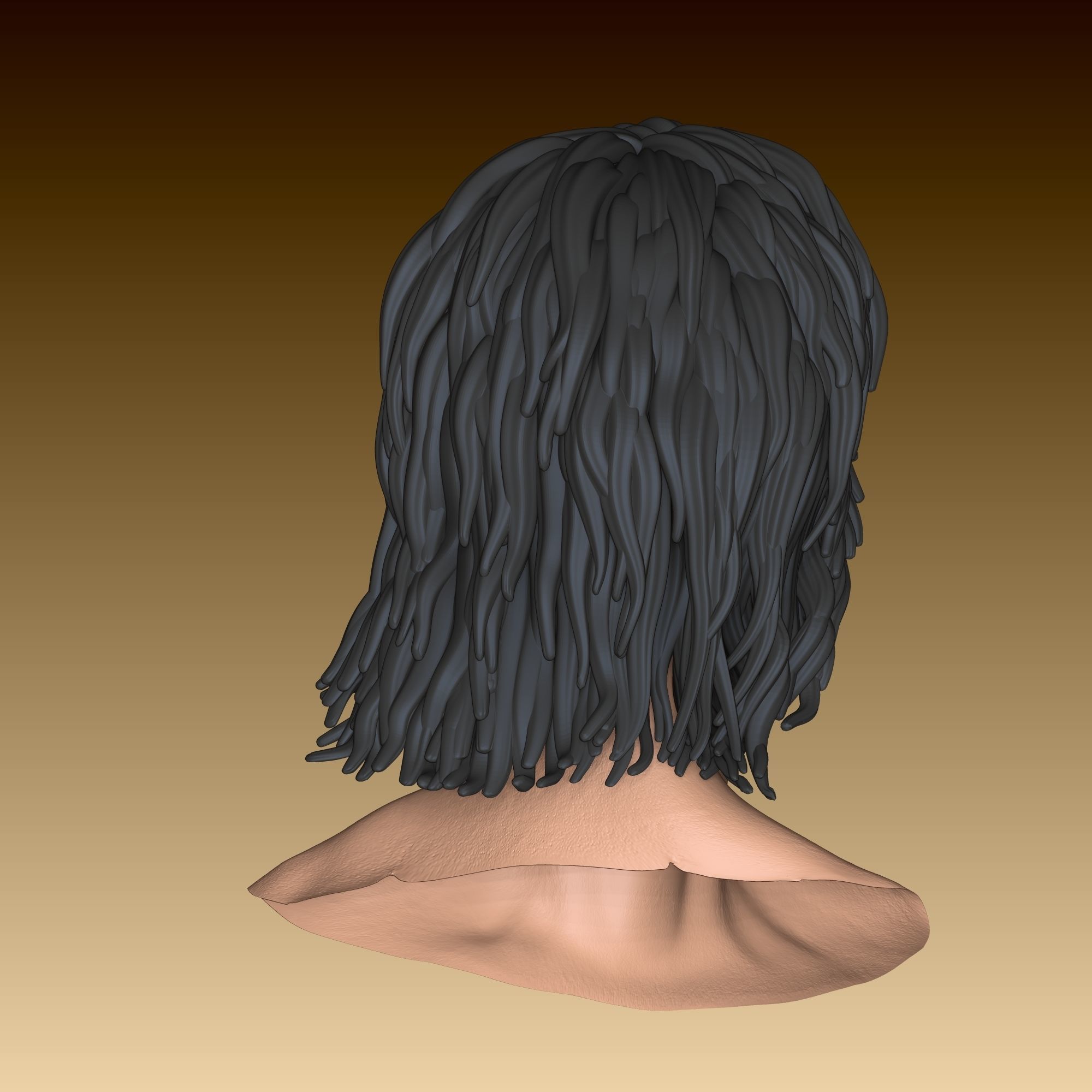 Sylvester Stallone Rambo Head 3D print model_2