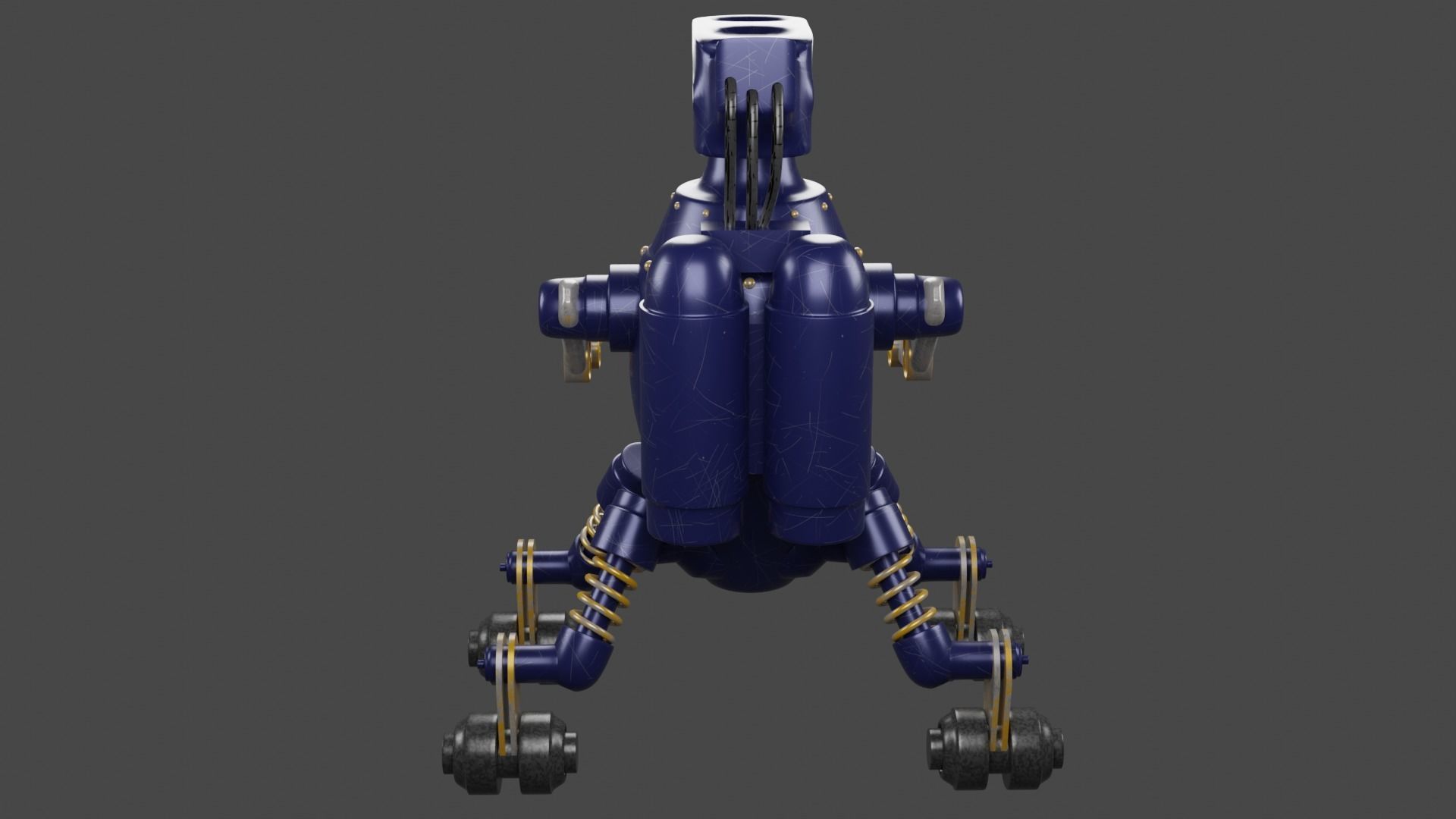 3D model robot 3D model_2