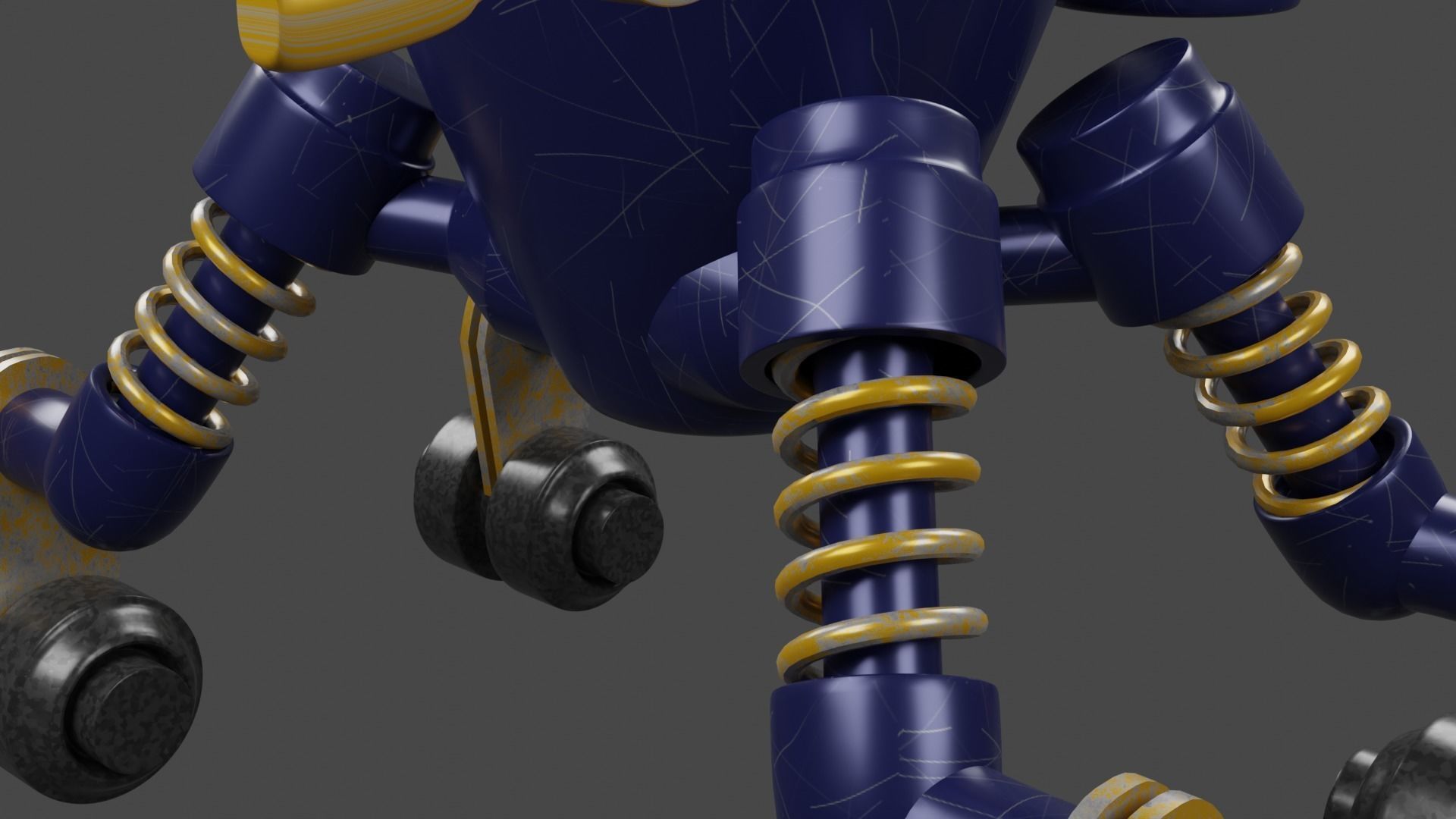 3D model robot 3D model_3