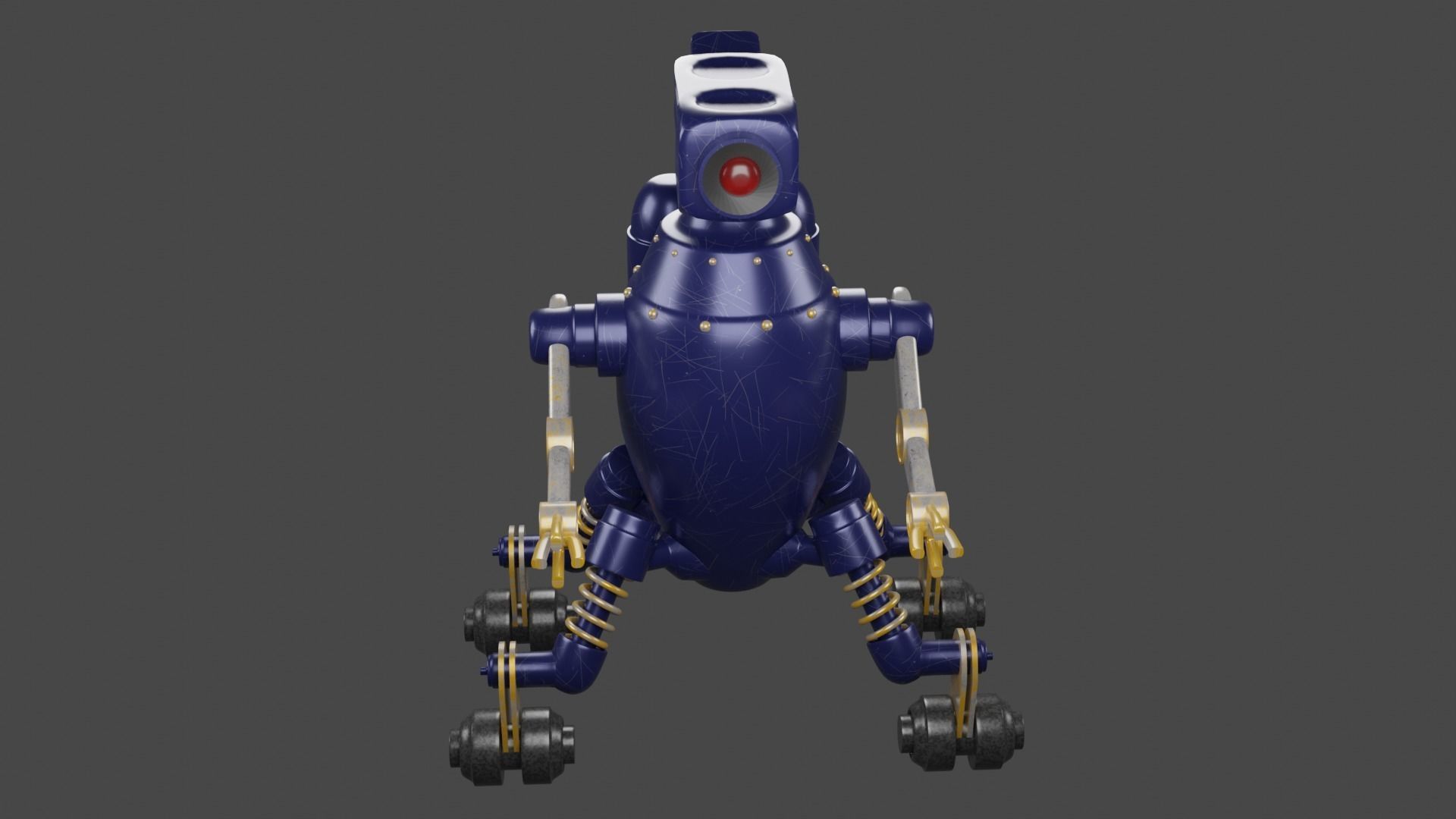 3D model robot 3D model_4