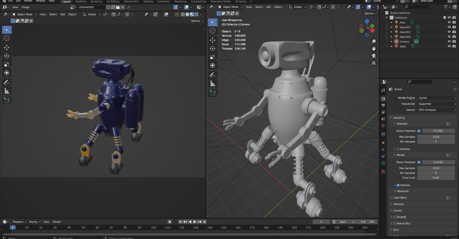 3D model robot 3D model_6